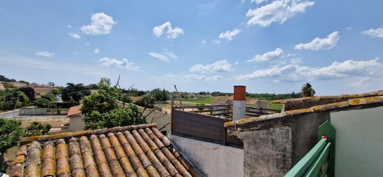 Maison Portiragnes Pres De La Mer Et Du Canal Du Midi Eksteriør billede